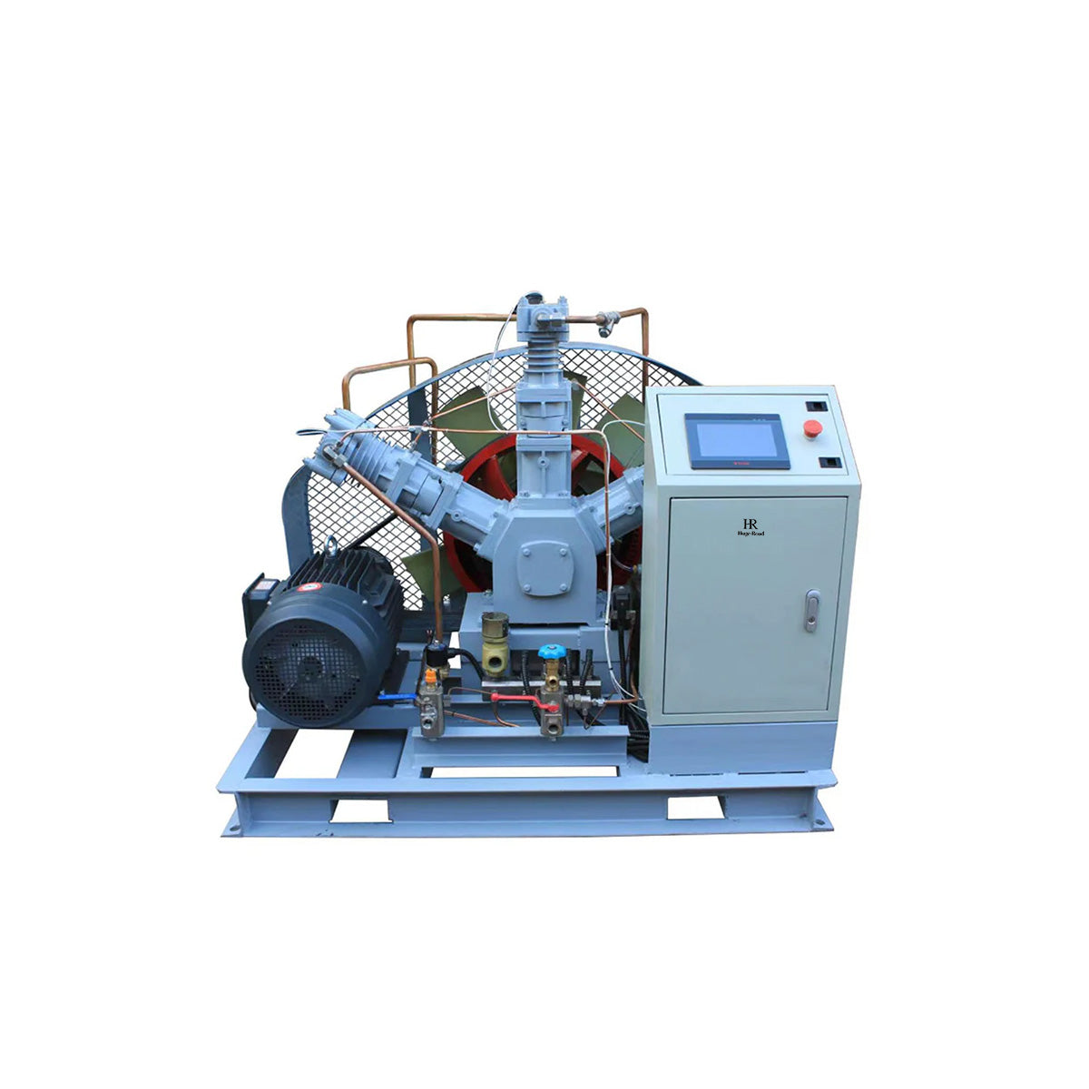 Oxygen booster compressor